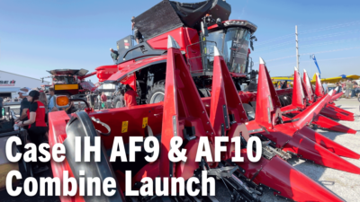 Case IH AF9 & AF10 Combine Launch